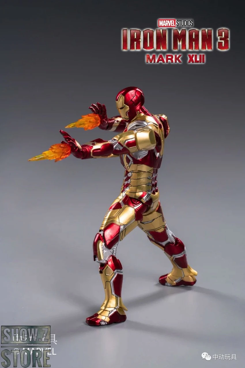 ZT Toys Marvel Licensed 1/10 Iron Man Mark 42 6 ZT Toys Marvel Licensed 1/10 Iron Man Mark 42 - Image 6
