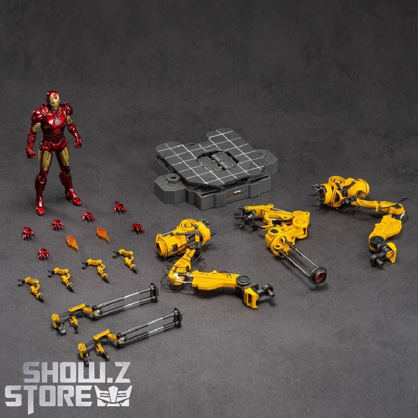 ZT Toys 1/10 Iron Man Mark 4 W/ Suit-Up Gantry Action Figure Set 4 ZT Toys 1/10 Iron Man Mark 4 W/ Suit-Up Gantry Action Figure Set - Image 4