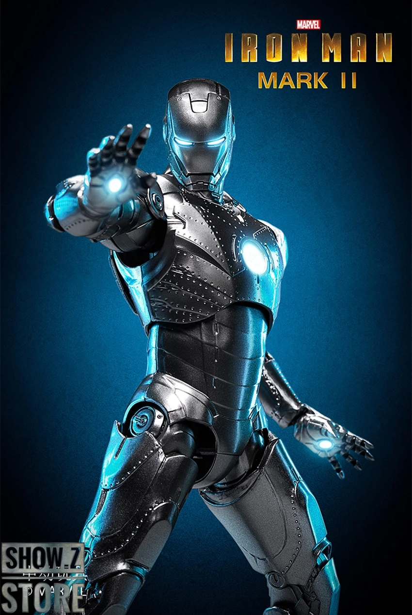 ZT Toys Marvel Licensed 1/10 Iron Man Mark 2 W/ LED 7 ZT Toys Marvel Licensed 1/10 Iron Man Mark 2 W/ LED - Image 7