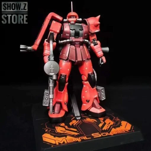 Metal Soldier MS 1/100 MS-06S MS06S Char's Zaku II Side 3 Side3 Red Comet Gundam Mobile Suit 4 Metal Soldier MS 1/100 MS-06S MS06S Char's Zaku II Side 3 Side3 Red Comet Gundam Mobile Suit -SHOW.Z STORE Sales Store 0db7927d43
