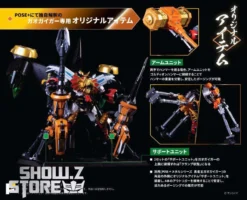 Pose Toy Pose+ Metal Series The King Of Braves GaoGaiGar GoldyMarg & Star GaoGaiGar Option Set Deluxe Version 38 Pose Toy Pose+ Metal Series The King Of Braves GaoGaiGar GoldyMarg & Star GaoGaiGar Option Set Deluxe Version -SHOW.Z STORE Sales Store 0dd577a6ba