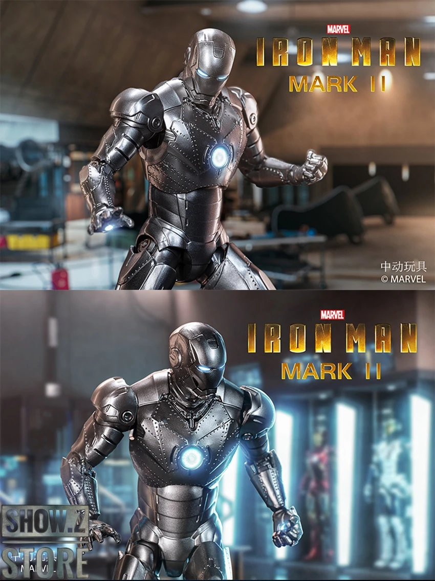 ZT Toys Marvel Licensed 1/10 Iron Man Mark 2 W/ LED 6 ZT Toys Marvel Licensed 1/10 Iron Man Mark 2 W/ LED - Image 6