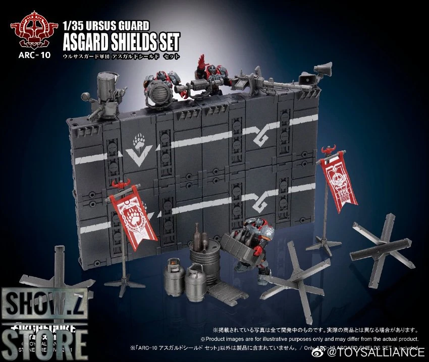 Toys Alliance ARC-10 Ursus Guard Asgard Shields Set 5 Toys Alliance ARC-10 Ursus Guard Asgard Shields Set - Image 5