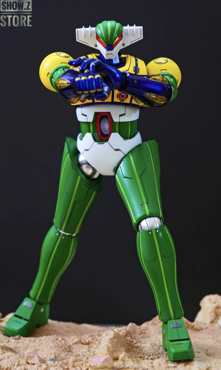 King Arts Diecast Scene Series DFS075 Steel Jeeg Battle Damaged Version 10 King Arts Diecast Scene Series DFS075 Steel Jeeg Battle Damaged Version - Image 10