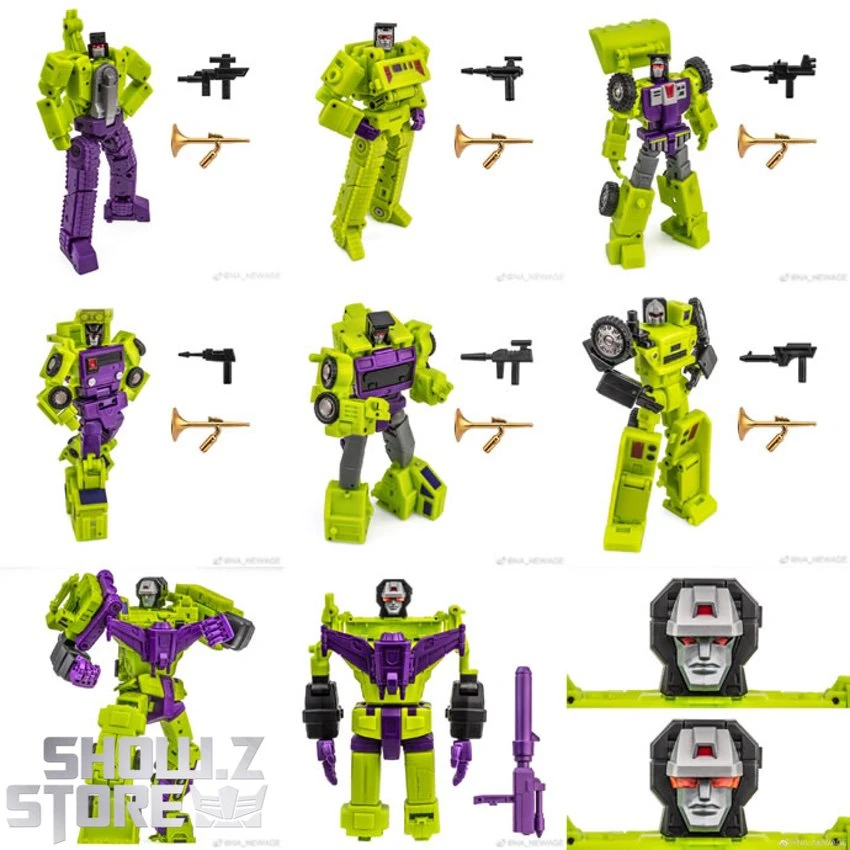 NewAge H34 Hephaestus Devastator Full Set Of 6 W/ Upgrade Lower Bodies 10 NewAge H34 Hephaestus Devastator Full Set Of 6 W/ Upgrade Lower Bodies - Image 10