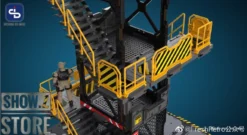 FreshRetro 1/18 1/24 SIB01 Scene In Box Watchtower Model Kit 15 FreshRetro 1/18 1/24 SIB01 Scene In Box Watchtower Model Kit -SHOW.Z STORE Sales Store 1af75a380b