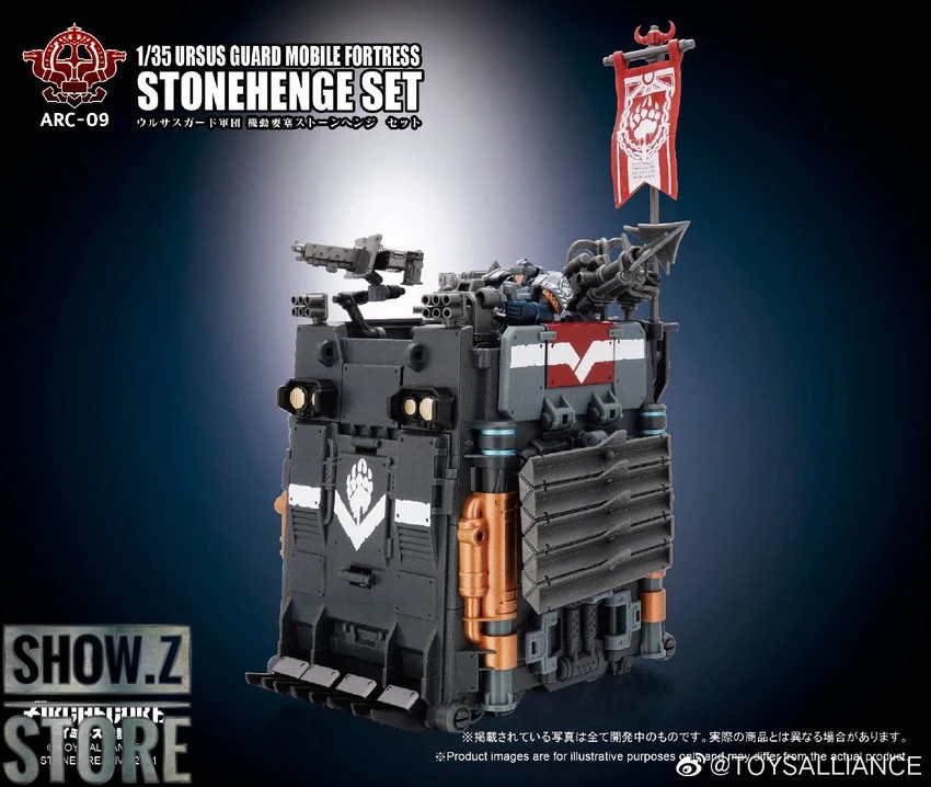 Toys Alliance ARC-09 Ursus Guard Mobile Fortress Stonehenge Set 5 Toys Alliance ARC-09 Ursus Guard Mobile Fortress Stonehenge Set - Image 5
