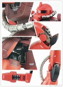 Metal Soldier MS 1/100 MS-06S MS06S Char's Zaku II Side 3 Side3 Red Comet Gundam Mobile Suit -SHOW.Z STORE Sales Store 1e7b1a1845