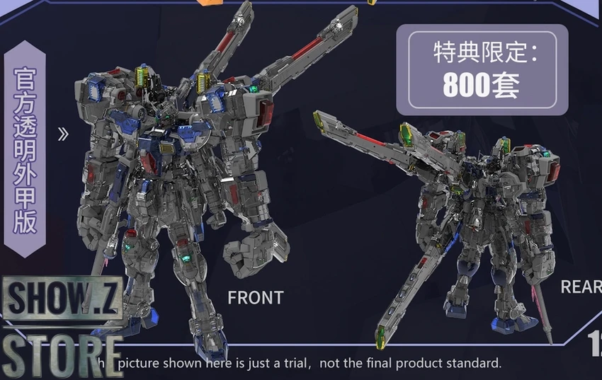 Rodams 1/72 RAS-40 Alpha Boxer RX-78 GP03S Gundam Model Kit Clear Version 11 Rodams 1/72 RAS-40 Alpha Boxer RX-78 GP03S Gundam Model Kit Clear Version - Image 11