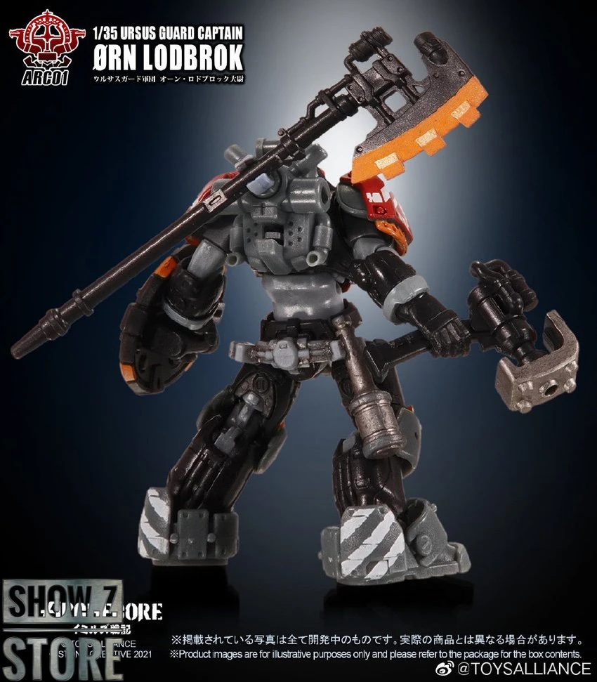 Toys Alliance ARC-01 Ursus Guard Captain Ørn Lodbrok 15 Toys Alliance ARC-01 Ursus Guard Captain Ørn Lodbrok - Image 15