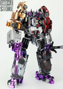 TransFormmission Havoc Menasor Combiner Set Of 5 Chrome Version 14 TransFormmission Havoc Menasor Combiner Set Of 5 Chrome Version -SHOW.Z STORE Sales Store 20fb4cad83