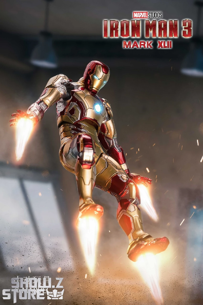 ZT Toys Marvel Licensed 1/10 Iron Man Mark 42 W/ LED 11 ZT Toys Marvel Licensed 1/10 Iron Man Mark 42 W/ LED - Image 11