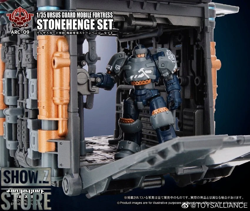 Toys Alliance ARC-09 Ursus Guard Mobile Fortress Stonehenge Set 11 Toys Alliance ARC-09 Ursus Guard Mobile Fortress Stonehenge Set - Image 11
