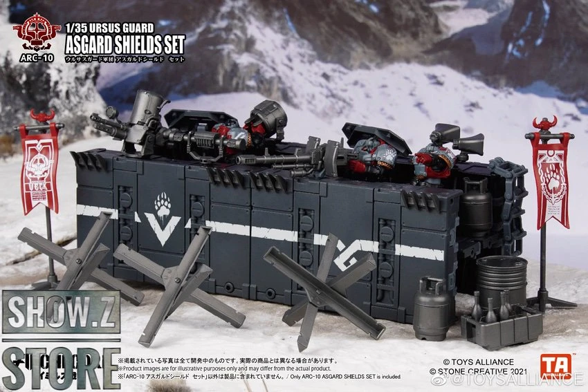 Toys Alliance ARC-10 Ursus Guard Asgard Shields Set 12 Toys Alliance ARC-10 Ursus Guard Asgard Shields Set - Image 12