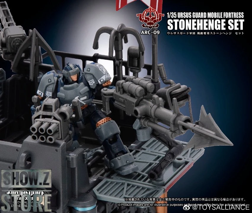 Toys Alliance ARC-09 Ursus Guard Mobile Fortress Stonehenge Set 6 Toys Alliance ARC-09 Ursus Guard Mobile Fortress Stonehenge Set - Image 6