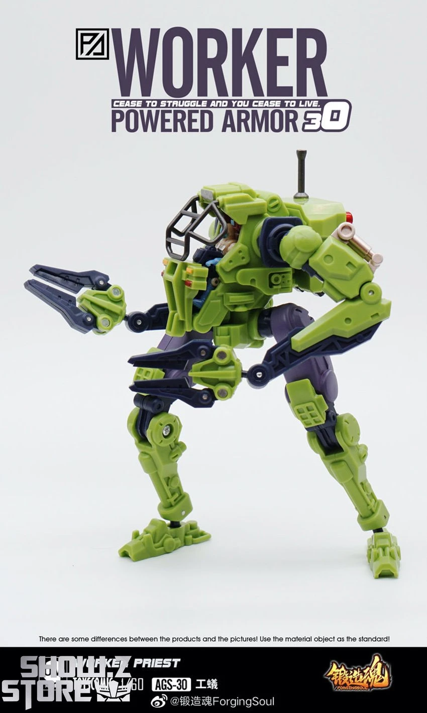 Forging Soul 1/60 AGS-30 Powered Armor Series Worker Priest 6 Forging Soul 1/60 AGS-30 Powered Armor Series Worker Priest - Image 6