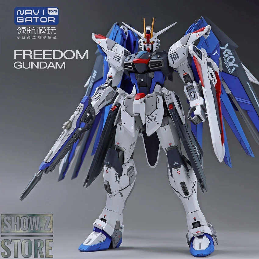 Navigator Toys Pre-Painted & Pre-Assembled Bandai ZGMF-X10A Freedom Gundam Ver.2.0 2 Navigator Toys Pre-Painted & Pre-Assembled Bandai ZGMF-X10A Freedom Gundam Ver.2.0 - Image 2