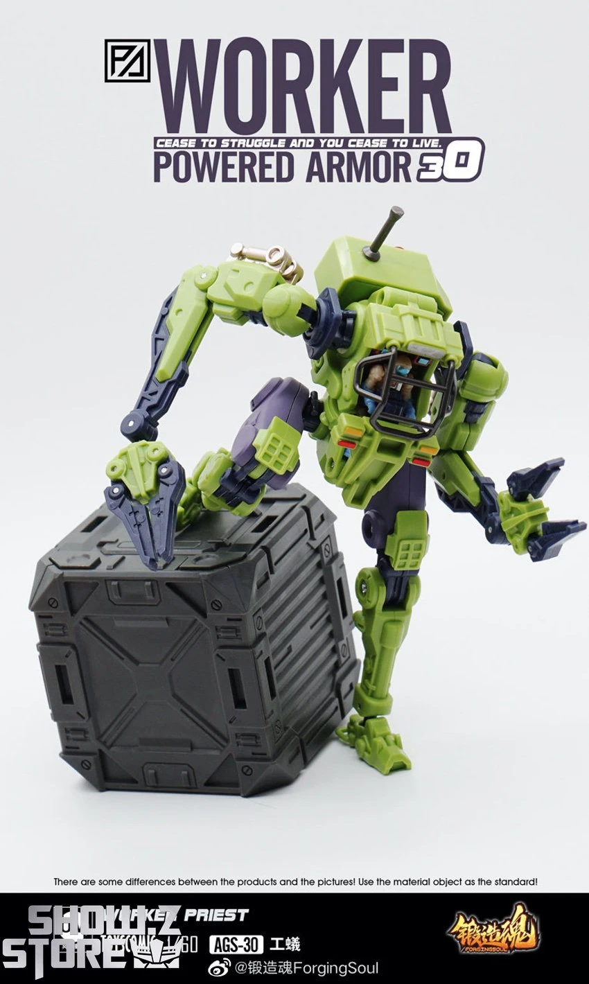 Forging Soul 1/60 AGS-30 Powered Armor Series Worker Priest 16 Forging Soul 1/60 AGS-30 Powered Armor Series Worker Priest - Image 16