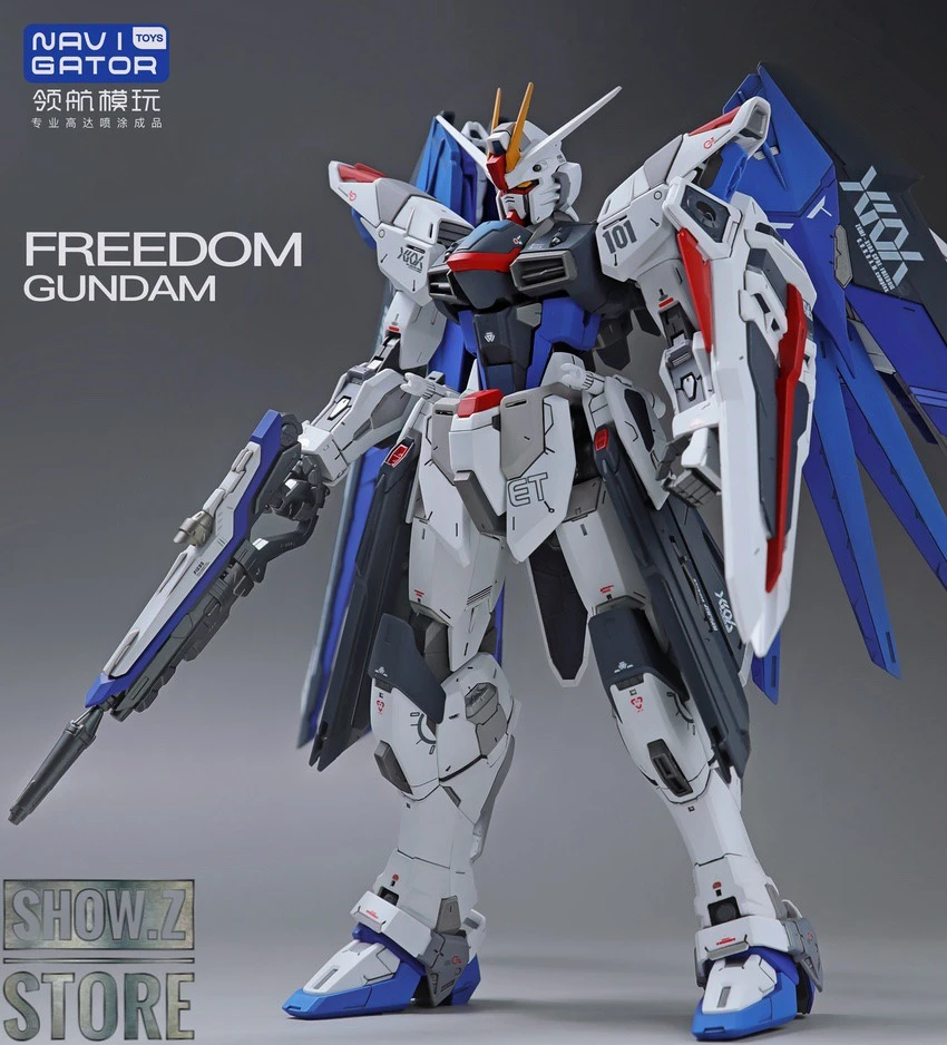 Navigator Toys Pre-Painted & Pre-Assembled Bandai ZGMF-X10A Freedom Gundam Ver.2.0 5 Navigator Toys Pre-Painted & Pre-Assembled Bandai ZGMF-X10A Freedom Gundam Ver.2.0 - Image 5