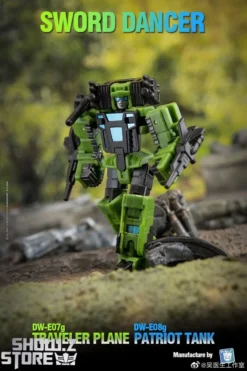 Dr.Wu Sword Dancer Slamdance DW-E07G Traveler Plane Raindance & DW-E08G Patriot Tank Grandslam Set Of 2 Green Version -SHOW.Z STORE Sales Store 39cd28e675