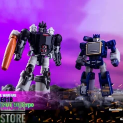 Dr.Wu DW-E01B Destroy Emperpo Galvatron Black Version & DW-E02 Monitor Officer Soundwave Set Of 2 -SHOW.Z STORE Sales Store 3b57bbaa2f