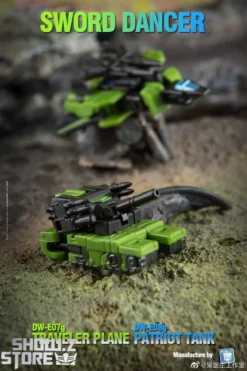 Dr.Wu Sword Dancer Slamdance DW-E07G Traveler Plane Raindance & DW-E08G Patriot Tank Grandslam Set Of 2 Green Version -SHOW.Z STORE Sales Store 3be4bbe96f