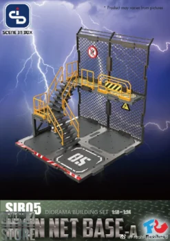 FreshRetro 1/18 1/24 SIB05 Scene In Box Iron Net Base-A Model Kit -SHOW.Z STORE Sales Store 3f1f1a2943