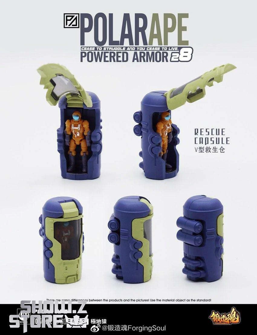 Forging Soul 1/60 AGS-28 Powered Armor Series Polar Ape 17 Forging Soul 1/60 AGS-28 Powered Armor Series Polar Ape - Image 17