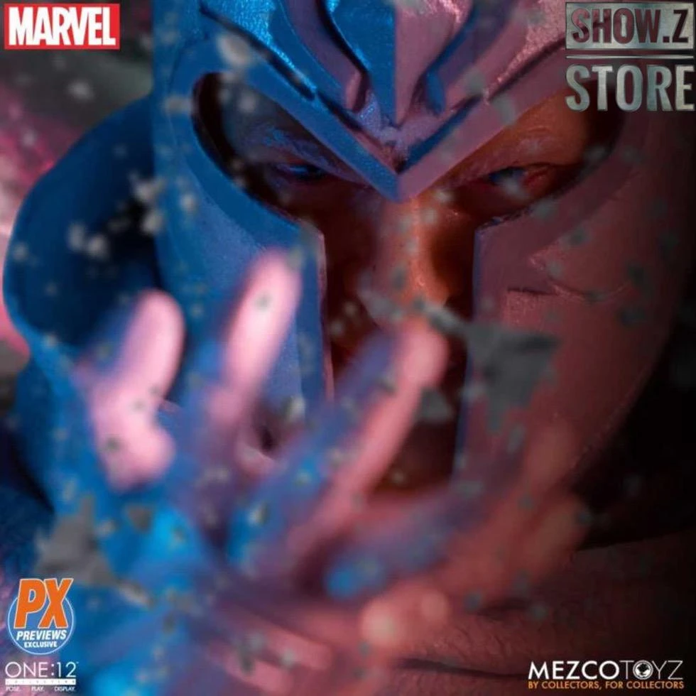 MEZCO Toyz One:12 Collective Magneto Marvel Now Edition 8 MEZCO Toyz One:12 Collective Magneto Marvel Now Edition - Image 8