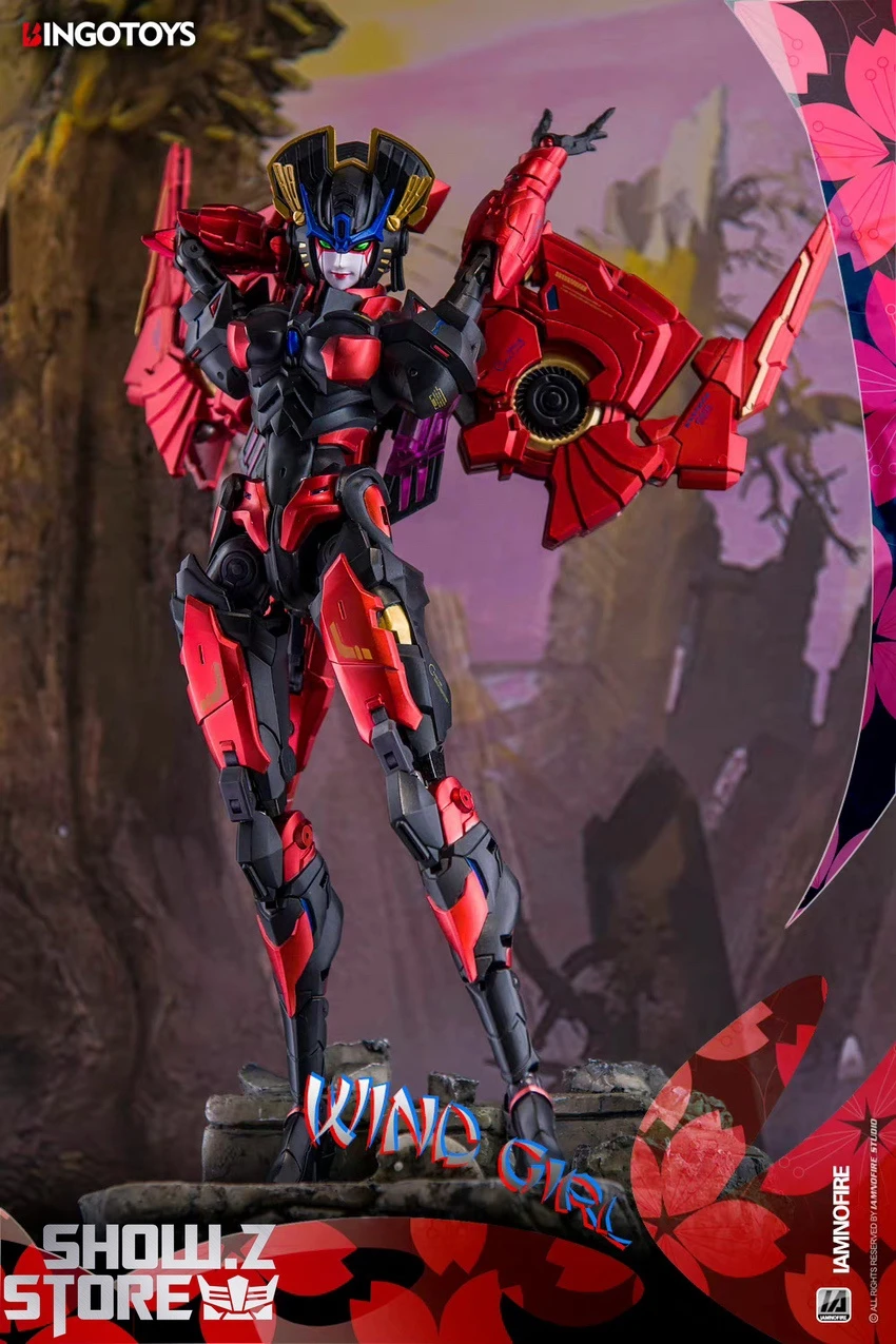 BingoToys BT-02 Windgirl IDW Windblade 17 BingoToys BT-02 Windgirl IDW Windblade - Image 17