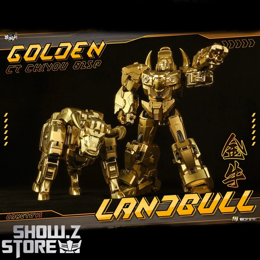 Cang-Toys CT-CY02SP Landbull Tantrum Golden Version 2 Cang-Toys CT-CY02SP Landbull Tantrum Golden Version - Image 2