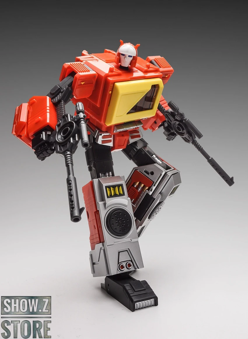 KFC E.A.V.I. Metal Phase 4A Transistor Blaster & Hifi Rewind Movie Orange Red Version 5 KFC E.A.V.I. Metal Phase 4A Transistor Blaster & Hifi Rewind Movie Orange Red Version - Image 5