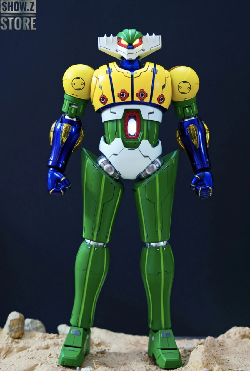 King Arts Diecast Scene Series DFS075 Steel Jeeg Battle Damaged Version 4 King Arts Diecast Scene Series DFS075 Steel Jeeg Battle Damaged Version - Image 4