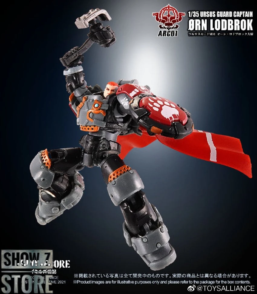 Toys Alliance ARC-01 Ursus Guard Captain Ørn Lodbrok 12 Toys Alliance ARC-01 Ursus Guard Captain Ørn Lodbrok - Image 12