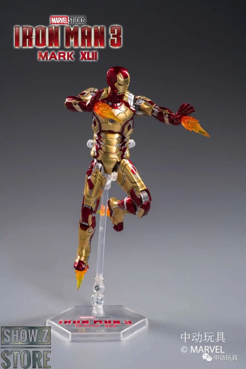 ZT Toys Marvel Licensed 1/10 Iron Man Mark 42 3 ZT Toys Marvel Licensed 1/10 Iron Man Mark 42 - Image 3