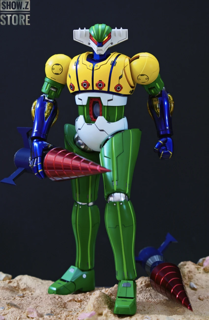 King Arts Diecast Scene Series DFS075 Steel Jeeg Battle Damaged Version 14 King Arts Diecast Scene Series DFS075 Steel Jeeg Battle Damaged Version - Image 14