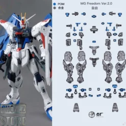 Point Factory Studio Metal Parts For Bandai MG ZGMF-X10A Freedom Gundam Ver. 2.0 -SHOW.Z STORE Sales Store 543897c9ac
