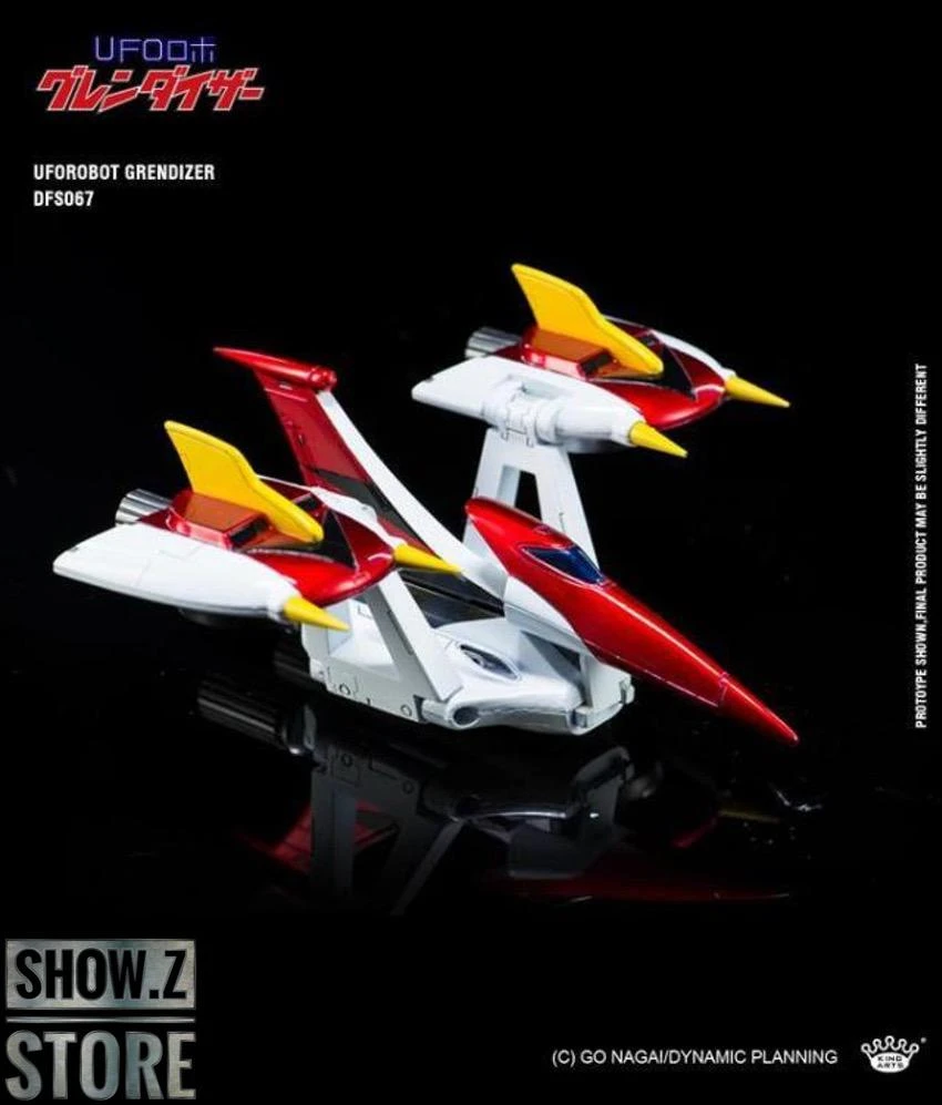 King Arts Diecast Figure Series DFS067 UFO Robot Grendizer Limited Edition W/ UFO 8 King Arts Diecast Figure Series DFS067 UFO Robot Grendizer Limited Edition W/ UFO - Image 8