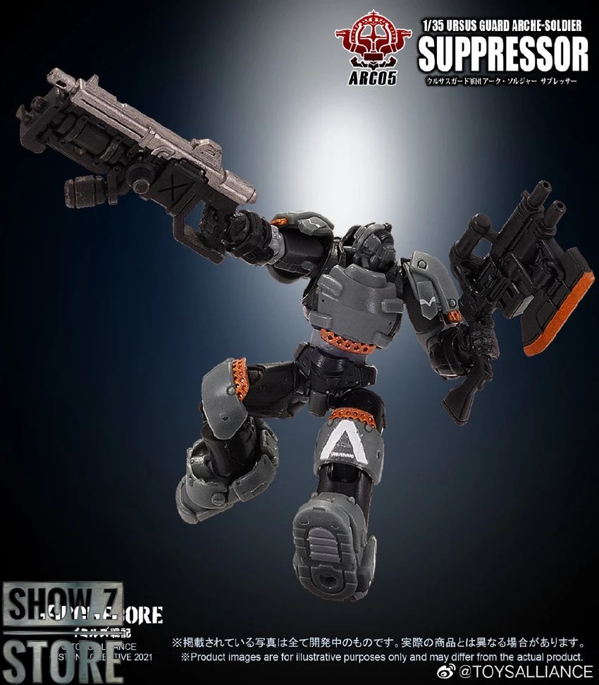 Toys Alliance ARC-05 Ursus Guard Arche-Soldier Suppressor 6 Toys Alliance ARC-05 Ursus Guard Arche-Soldier Suppressor - Image 6