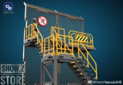 FreshRetro 1/18 1/24 SIB05 Scene In Box Iron Net Base-A Model Kit -SHOW.Z STORE Sales Store 5c396912db