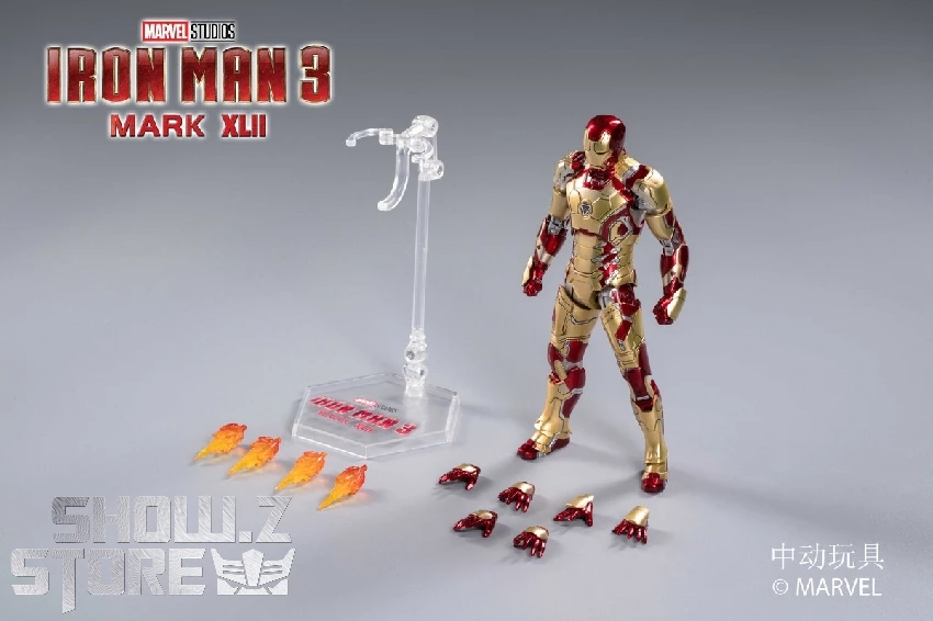 ZT Toys Marvel Licensed 1/10 Iron Man Mark 42 W/ LED 2 ZT Toys Marvel Licensed 1/10 Iron Man Mark 42 W/ LED - Image 2