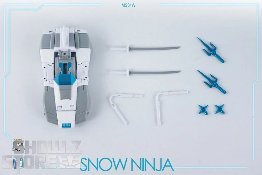 Dr.Wu & Mechanic Toys MS31W Snow Ninja Arcee 9 Dr.Wu & Mechanic Toys MS31W Snow Ninja Arcee - Image 9