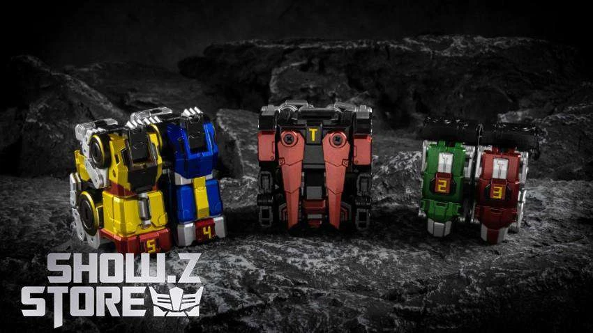 Lucky Cat Micro Cosmos MC-01S Elvis Voltron Metallic Version Set Of 5 Reissue 3 Lucky Cat Micro Cosmos MC-01S Elvis Voltron Metallic Version Set Of 5 Reissue - Image 3