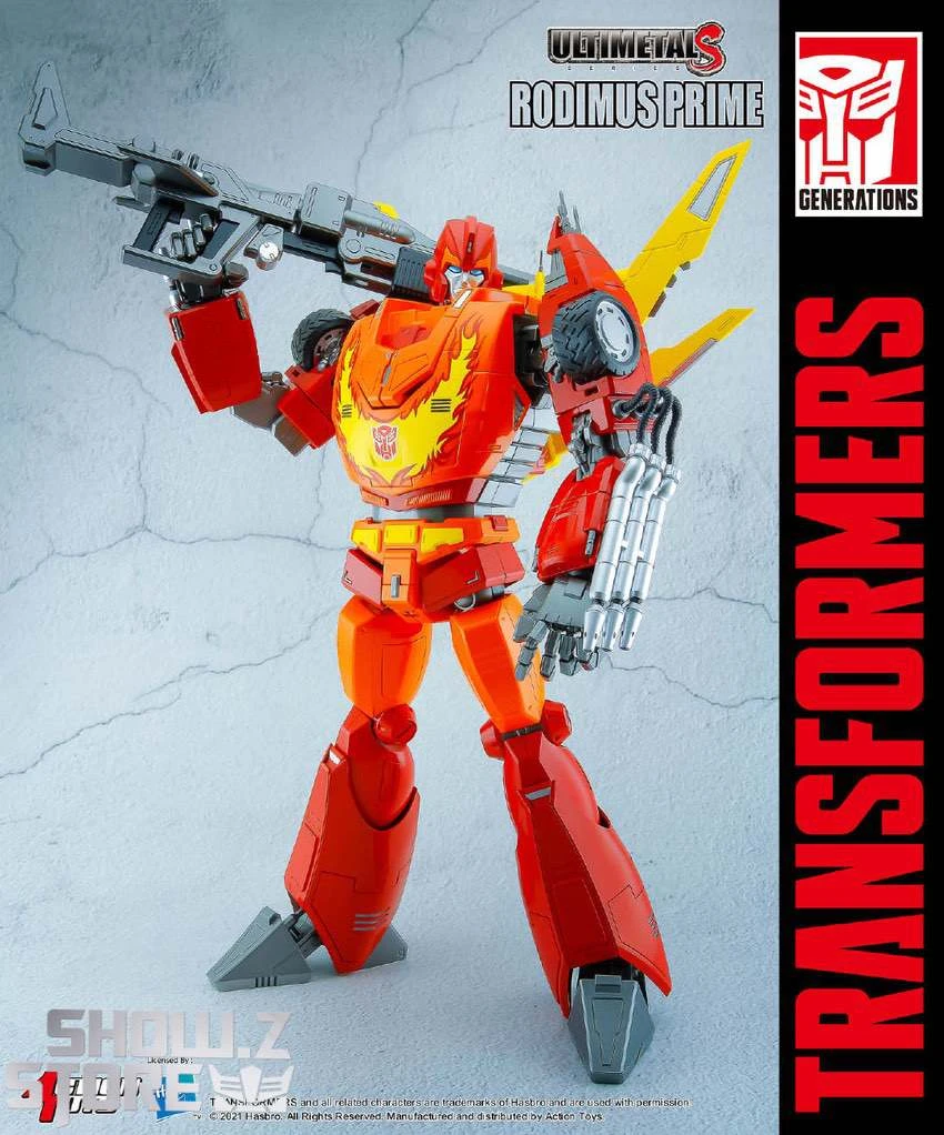 Action Toys ULTIMETAL-S Series Rodimus Prime 8 Action Toys ULTIMETAL-S Series Rodimus Prime - Image 8