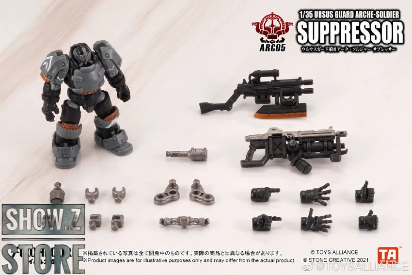 Toys Alliance ARC-05 Ursus Guard Arche-Soldier Suppressor 10 Toys Alliance ARC-05 Ursus Guard Arche-Soldier Suppressor - Image 10