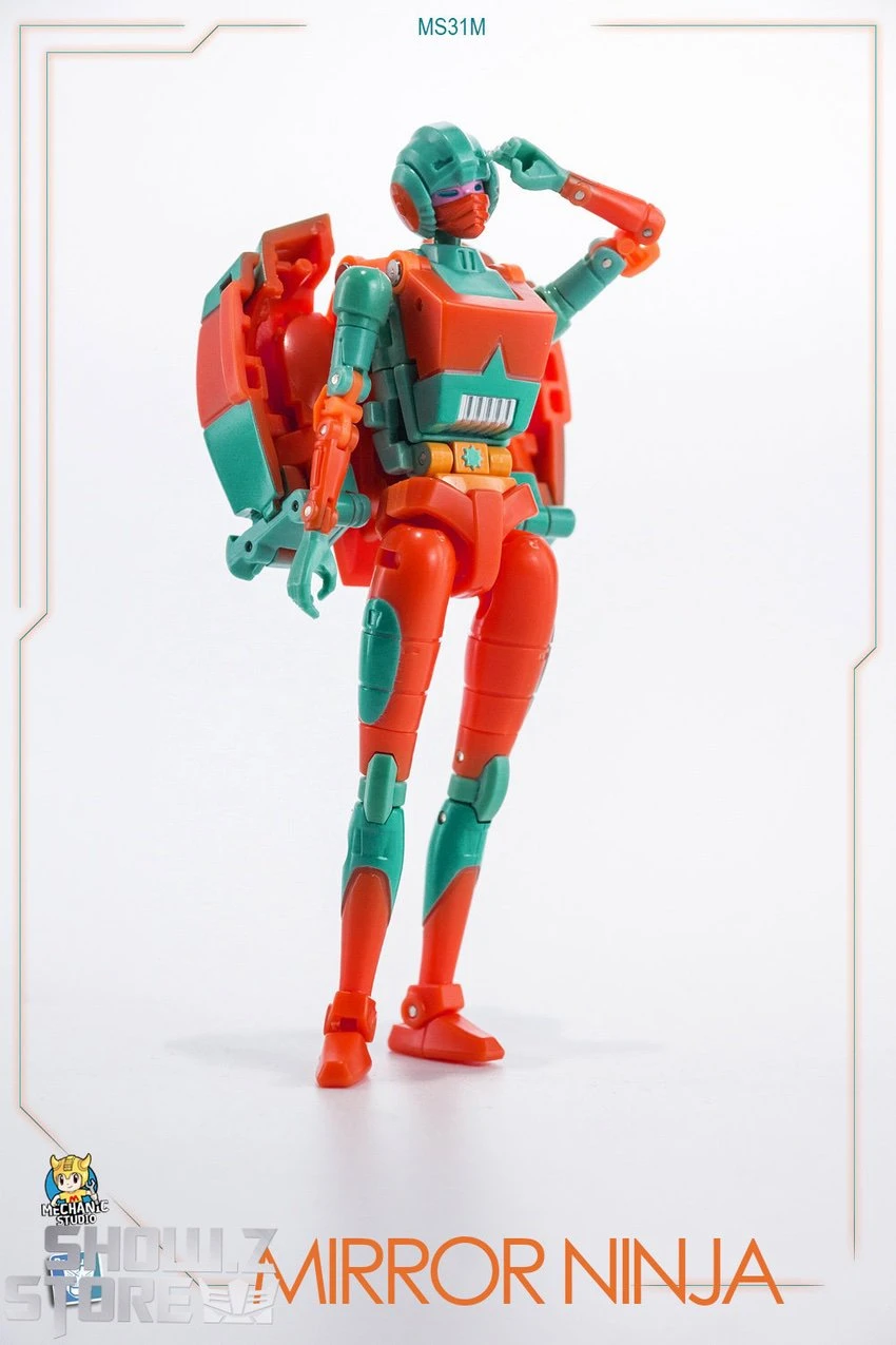 Dr.Wu & Mechanic Toys MS31M Mirror Ninja Arcee Shattered Glass Limited Version 4 Dr.Wu & Mechanic Toys MS31M Mirror Ninja Arcee Shattered Glass Limited Version - Image 4