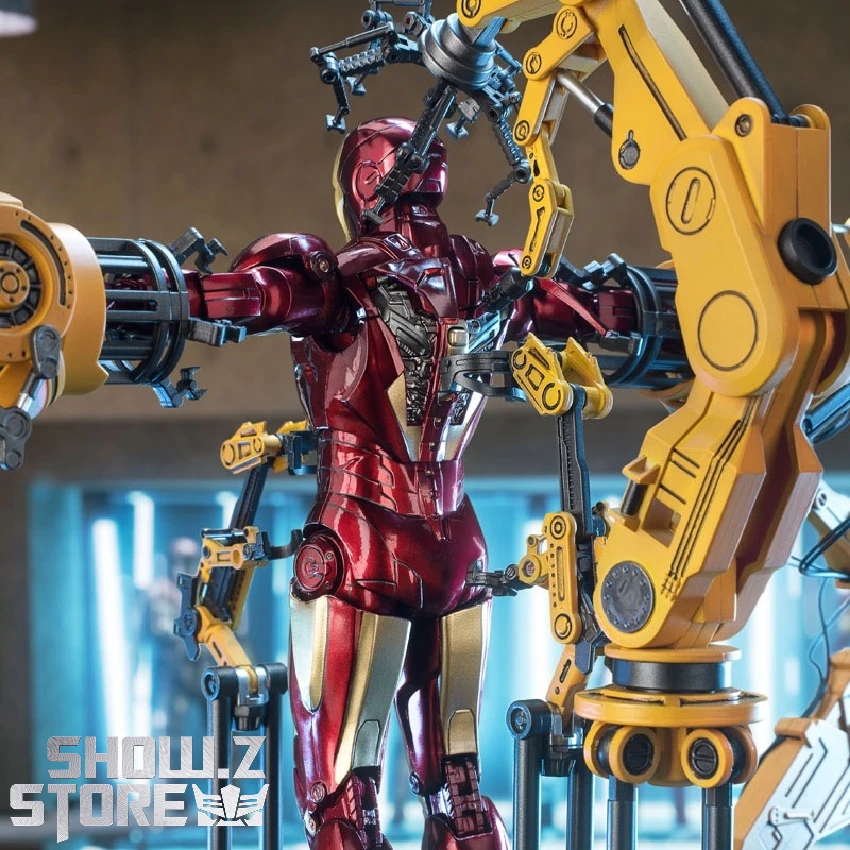 ZT Toys 1/10 Iron Man Mark 4 W/ Suit-Up Gantry Action Figure Set 5 ZT Toys 1/10 Iron Man Mark 4 W/ Suit-Up Gantry Action Figure Set - Image 5