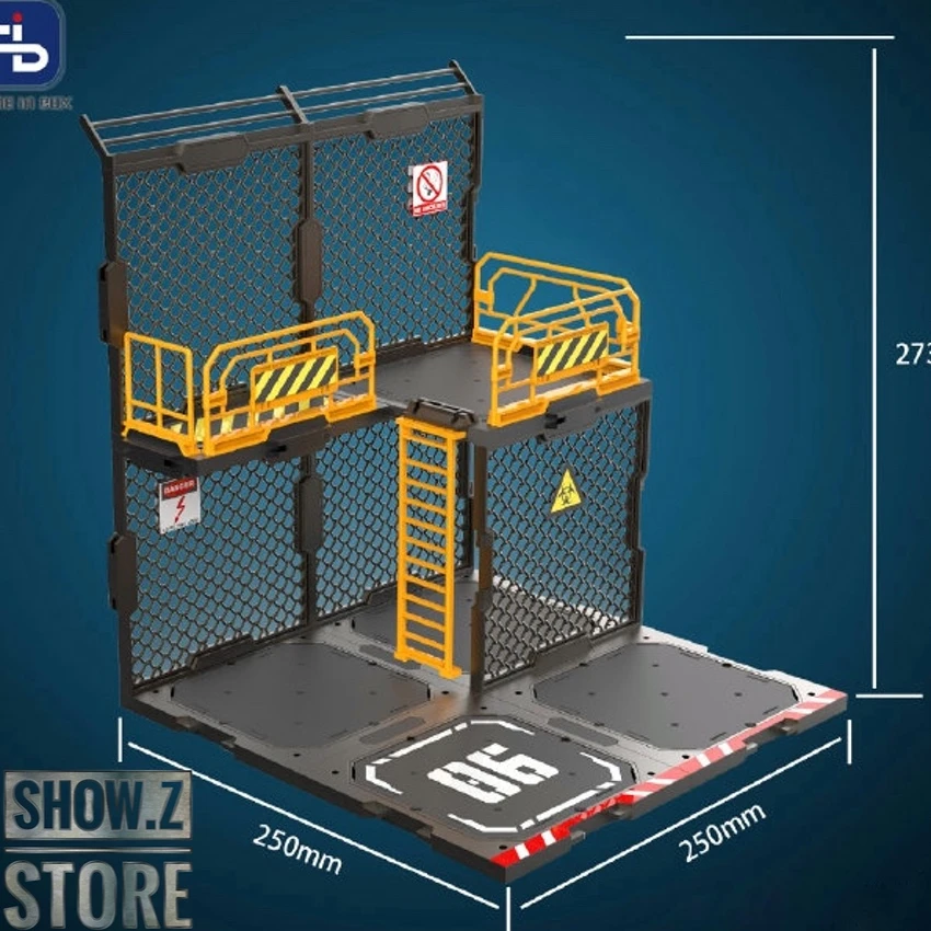 FreshRetro 1/18 1/24 SIB06 Scene In Box Iron Net Base-B Model Kit 1 FreshRetro 1/18 1/24 SIB06 Scene In Box Iron Net Base-B Model Kit
