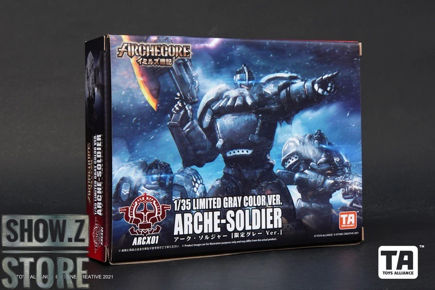 Toys Alliance ARC-X01 Arche-Soldier Limited Gray Color Version 4 Toys Alliance ARC-X01 Arche-Soldier Limited Gray Color Version - Image 4