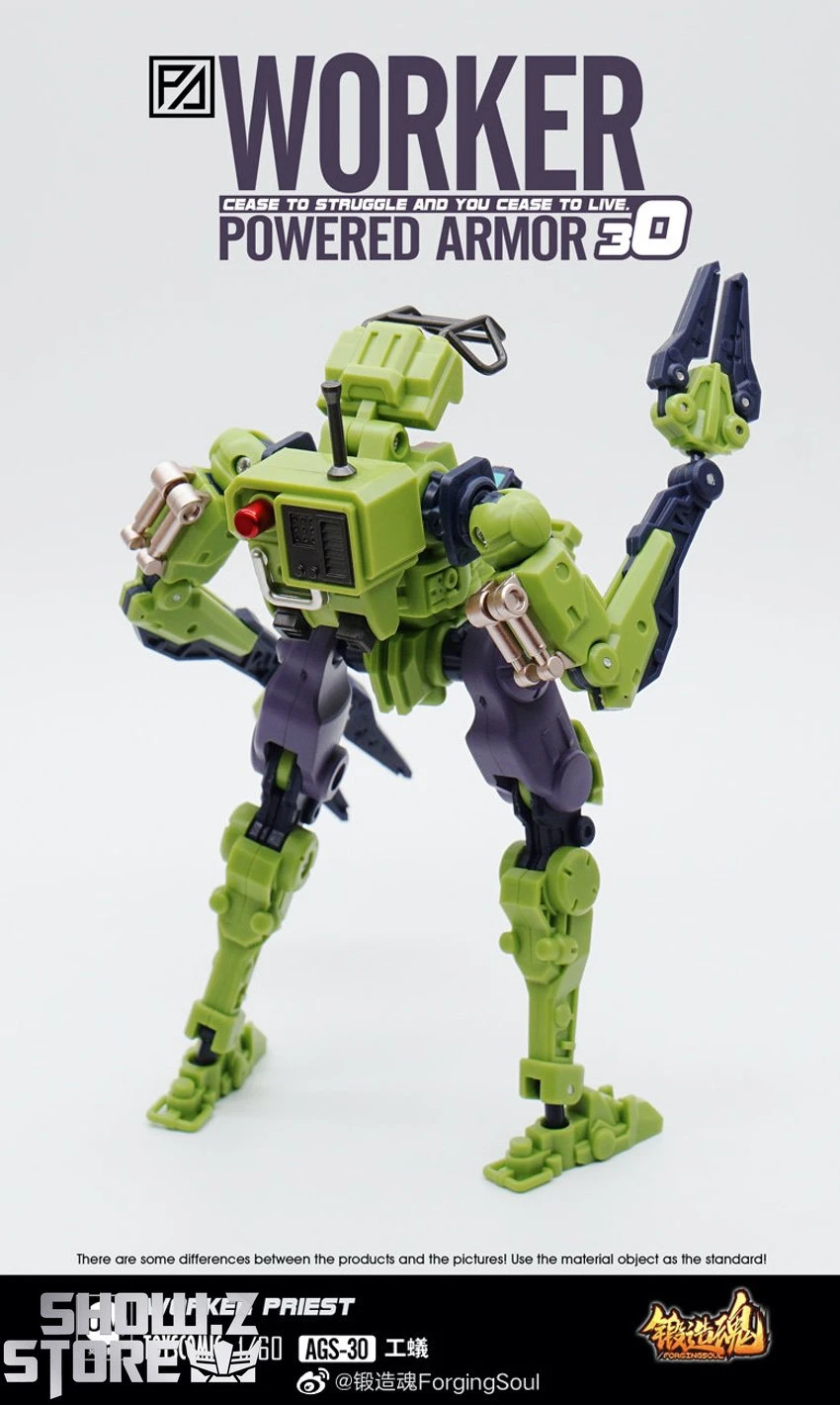 Forging Soul 1/60 AGS-30 Powered Armor Series Worker Priest 9 Forging Soul 1/60 AGS-30 Powered Armor Series Worker Priest - Image 9